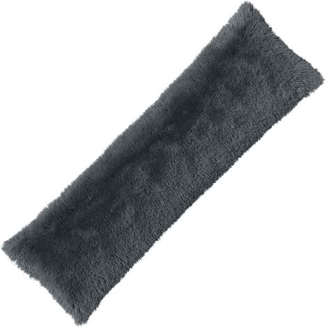 Cushion Cover HEERLEN Anthracite 40 x 145 cm PV Fleece vidaXL (1/5)