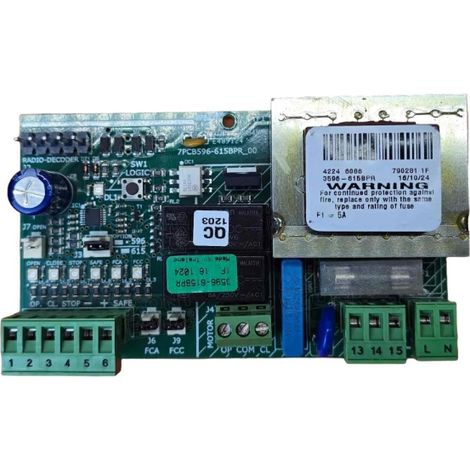 FAAC 790281 Scheda Centrale Quadro Comando Elettronica 595 596 615 617 Ricambio