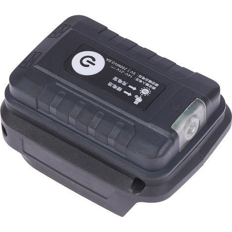 Kompatibel mit Makita-Akkus, externen Akkus, Lithium-Akkus, externen Akkus für Mobiltelefone und Arbeitsleuchten. (1/4)