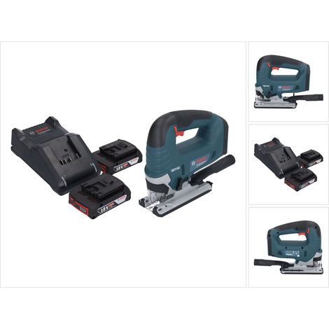 Bosch GST 18V-125 B Professional Scie sauteuse sans fil 18 V 125 mm Brushless + 2x batterie 2,0 Ah + chargeur (1/5)