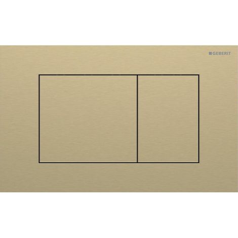 GEBERIT 115629QF1 Sigma 40 Plaque de commande, pour chasse d'eau à 2 volumes (1/3)