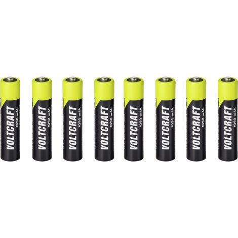 VOLTCRAFT Micro (AAA)-Akku NiMH 1050 mAh 1.2 V Ready to use 8 St. (1/4)