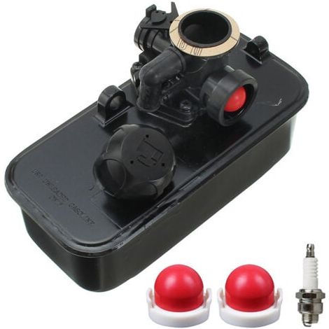 Cnornus carburateur pour Briggs pour réservoir de carburant Stratton et carburateur pour Briggs & Stratton 498809 498809A 494406 Pièces de rechange pour tondeuse à gazon (1/5)