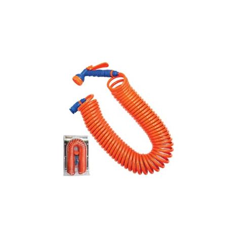 TUBO PER IRRIGAZIONE A SPIRALE IN ABS- - mt.15 in blister - 1 blister IL CAMPO