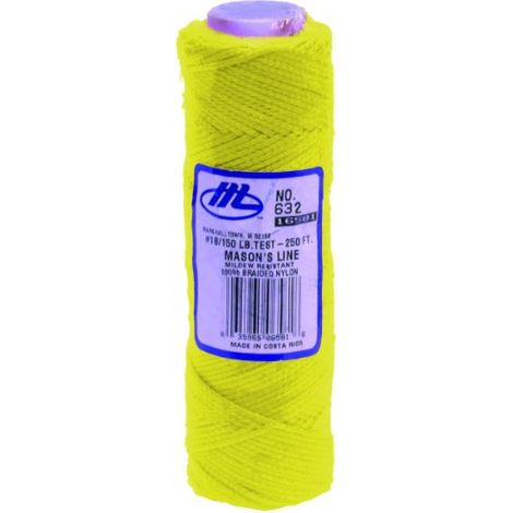 Marshalltown M632 - Cavo per muratore, 8,6 metri, colore: Giallo fluorescente