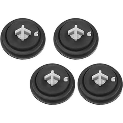 4 Pièces Joint Chasse d'eau WC, Membranes de Chasse d'Eau WC, Rondelle de Diaphragme de Vanne, Soupape Diaphragme Chasse d’eau, Joints de Soupape Diaphragme pour Réparation Rapide et Efficace (1/5)