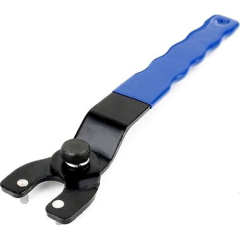 Clé à ergots réglable pour meuleuse d'angle, outil de réparation polyvalent, tige de clé ajustable, accessoire de maintenance (1/2)