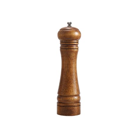 Pepper Grinder, Pepper Grinder, Salt and Pepper Mills, Pepper Grinder, Solid Wood Grinder with Adjus (1/5)
