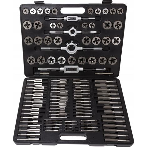 JUEGO DE MACHOS Y MATRICES 110 EL. ESTUCHE