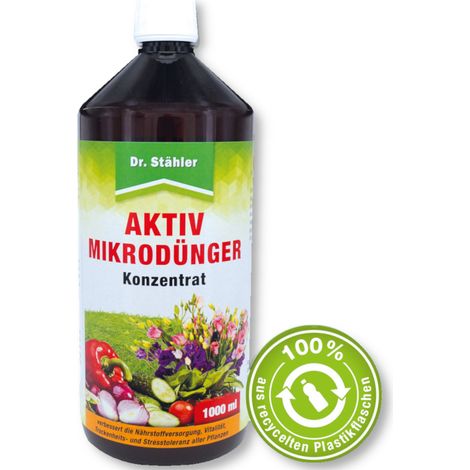 Dr. Stähler Aktiv Mikrodünger Konzentrat flüssig - 1 Liter