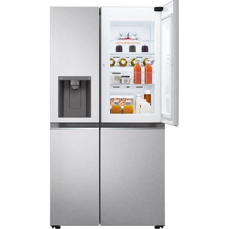 LG – Réfrigérateur américain 635L – 4 portes – Distributeur d'eau – Classe E – Technologie Door-in-Door™ – Pas de givre (1/5)