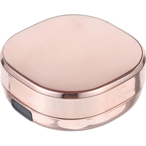 Cosmetic Storage Box Prevents Powder Scattering, Lightweight Plastic Powder Puff, Portable Makeup Case for Travel and Home (1/5)