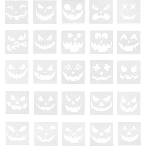 25 Malvorlagen für Halloween-Dekorationen (1/3)