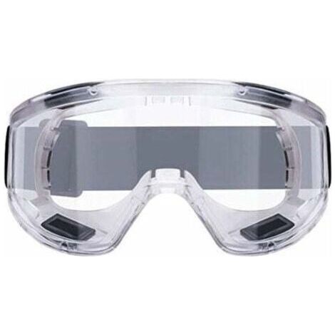 Lunettes de Protection Anti-buée Surlunettes de Sécurité Anti-rayures Idéal pour Bricolage, Chimie, Travaux, Chantiers