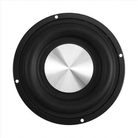Passives Kühlbecken mit 5,25-Zoll-Membran und Ständer, Attrappenlautsprecher für DIY-Audio-CDs. (1/5)