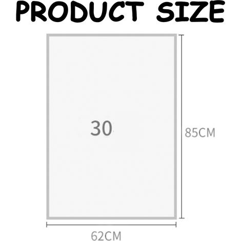 Tableau à pochettes pour téléphones portables et calculatrices, 9/20/30/36 pochettes transparentes (1/5)