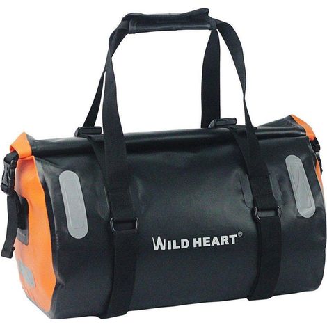 Sacoche vélo étanche 18L, bandoulière, sac à dos, noir (1/5)