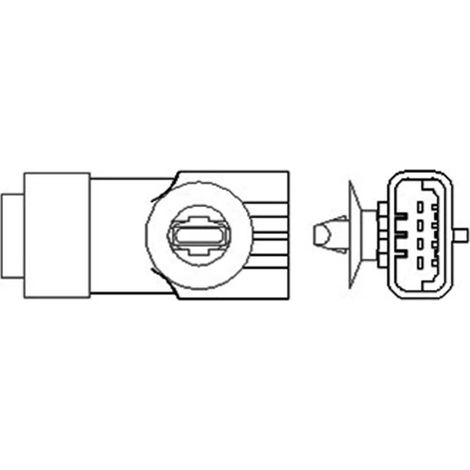 Sonde lambda Magneti Marelli 466016355006 RENAULT 77 00 107 541 77 00 107 561