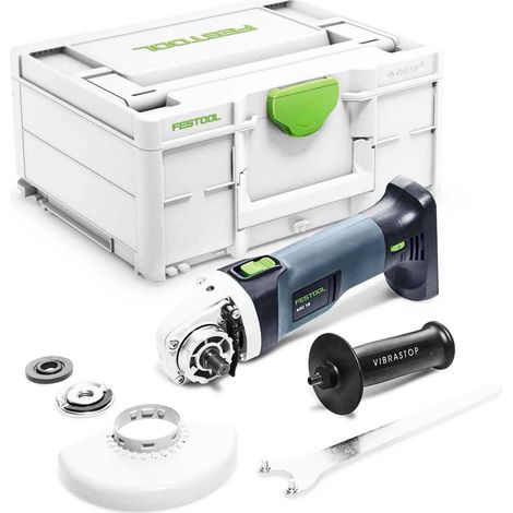 Festool AGC 18-125 EB-Basic Smerigliatrice angolare a batteria 18V 125mm / Brushless ( 576825 ) + Valigetta Systainer - senza batteria, senza caricabatterie (1/10)