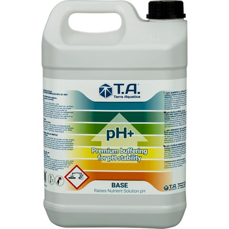 Solution pH+ en bidon de 5 litres - Terra Aquatica (1/2)
