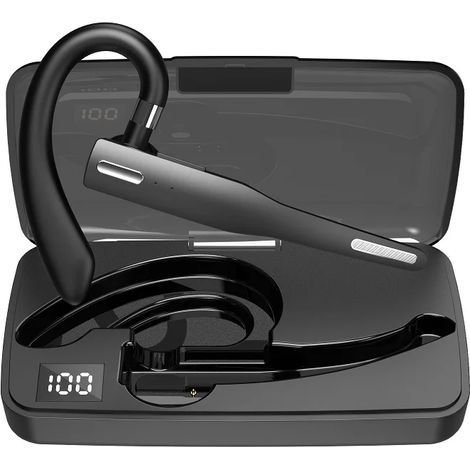 Casque Bluetooth sans fil, conduite mains libres avec un seul écouteur, appels haute définition (1/5)