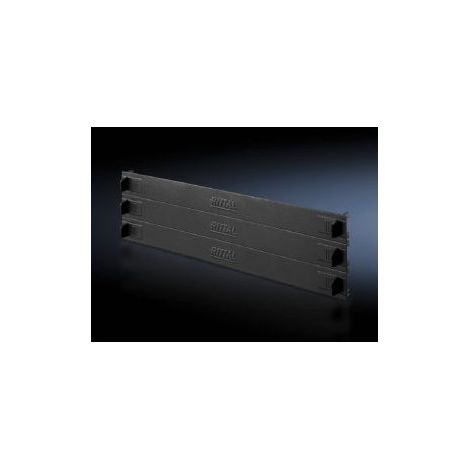 Rittal DK panel de cubrimiento negro 3U pack de 3