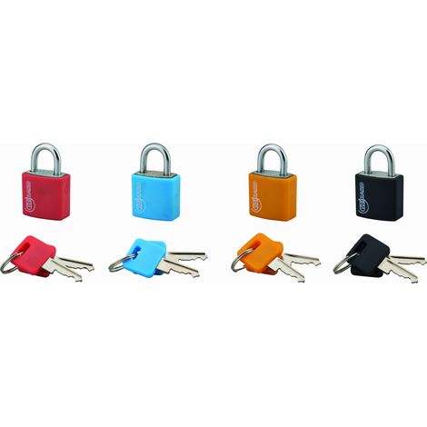 Set di 4 lucchetti TYPE 1 ALU COLOR 20 mm – THIRARD (1/2)