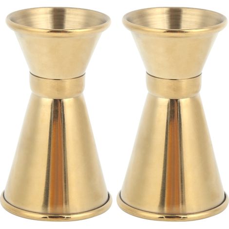 Messbecher aus Edelstahl, Weinglas, Unzenbecher, Cocktail-Jigger, Messbecher für Getränkeflüssigkeiten (1/5)