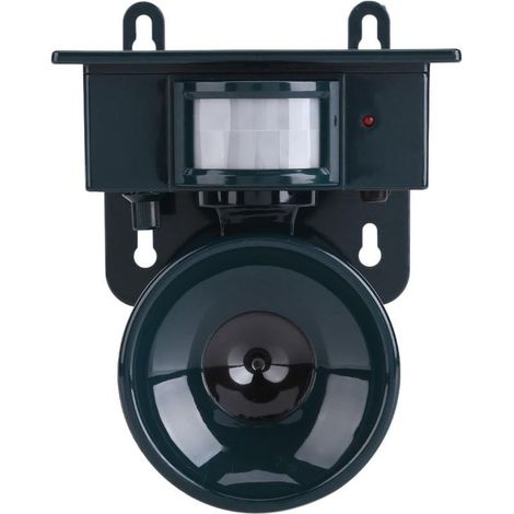 Solaire Répulsif Chat Ultrason Les lumières Clignotantes de LED et Le Bruit d'alarme extérieur pour Repousser Animaux Nuisibles des écureuils, des taupes, des rats (1/5)