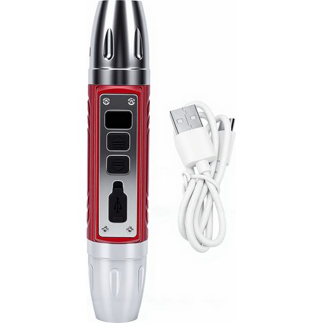 Lampe torche pour pierres précieuses, à intensité variable en continu, lumière violette 365 nm/395 nm, détecteur d'évaluation de jade pour bijoux, agent fluorescent pour pierres rouges (1/5)