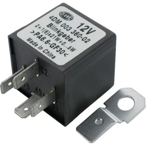 Central intermitente 12 V HELLA 4DM003360021 (1/3)