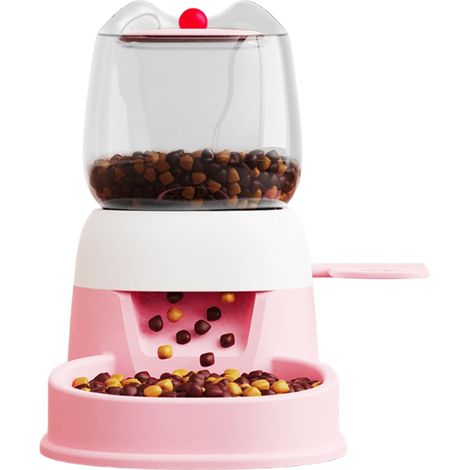 Distributeur automatique de nourriture pour animaux — Distributeur pour chats Adapté aux cages, bureaux, extérieurs, jardins, patios, animaleries et environnements intérieurs. (1/5)