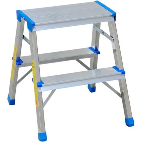 DRABINA, STOŁEK ROZKŁADANY 45CM 1 STOPIEŃ + PODEST - DR7001 (1/4)