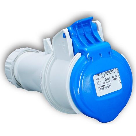 Ffemelle 2P+T 16A 220V IP44 - Digital electric 51402