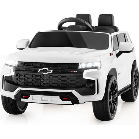 Coche eléctrico infantil 68 x 104 x 53 cm arranque con un solo toque máxima seguridad diseño contemporáneo PP blanco 200013723
