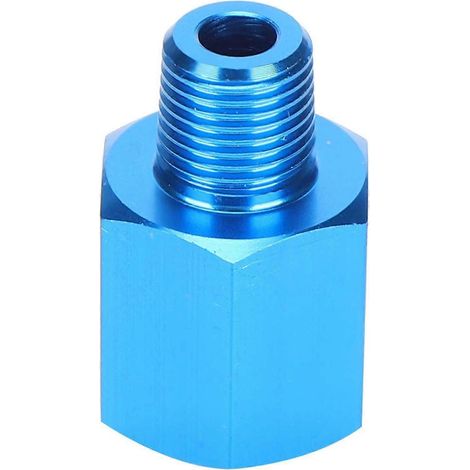 NPT-Reduzieradapter aus Aluminiumlegierung, M12 auf 1/8 Zoll, Manometerteil mit explosionsgeschützter Funktion