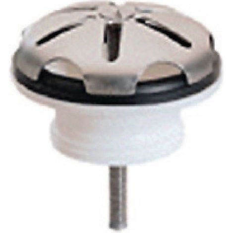 Bonde de inodoro con rejilla cromada Ø 285 mm (1/2)