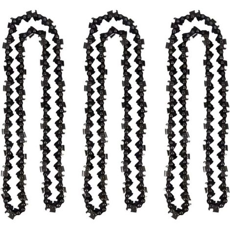 AIMOONSA Lot de 3 Chane de trononneuse de 50 cm 0.325\\" 1,5 mm 76 maillons d\\\'entranement - compatible avec Timberpro 62CC, Hyundai et autres (1/4)