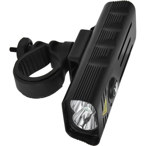 3-in-1 Multifunktions-Fahrradlampe mit Akku, kompakte Frontleuchte mit 4 Modi, Weitwinkel, für Outdoor-Radtouren (1/5)