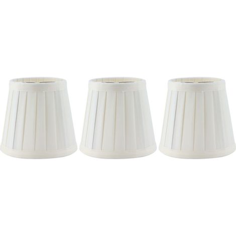 Set di 3 paralumi a clip E14 per lampadari a candela, paralumi in tessuto per hotel e decorazioni KTV.