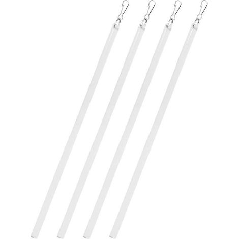 Ensemble de 4 rideaux décoratifs en acrylique, convenant aux chambres, aux salons et à la décoration intérieure.-AquaForge (1/5)