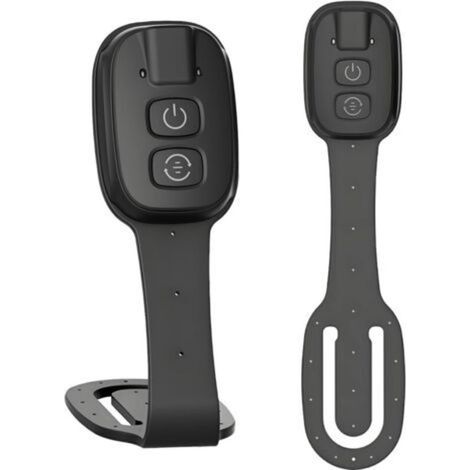 Lot de 2 lampes de lecture rechargeables à pince avec 7 LED, luminosité réglable, 3 températures de couleur, compactes et portables pour les voyages et la lecture au coucher (1/5)