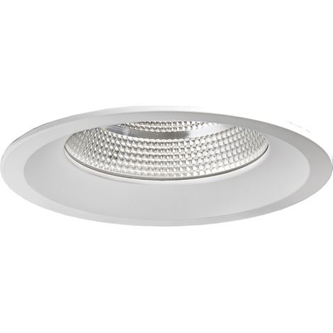 SMART - Faretto LED Downlight da incasso a soffitto 30W 3000K CRI90 UGR19 DALI in alluminio bianco, Ottica 40° - Rossini Group (1/3)