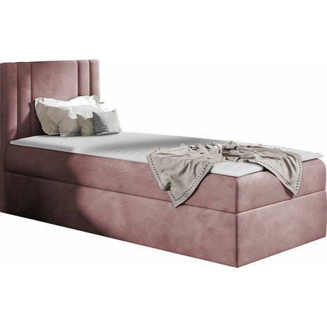 Cama continental Mel I, Kameleon 63, Individuales, Continental, 90x200, Tapiz, Somieres, 92x208x103cm (1/5)