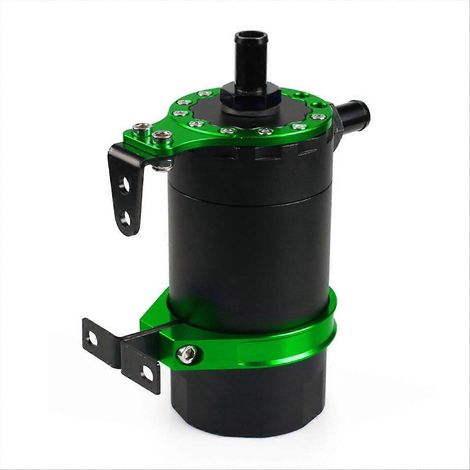 Kit séparateur huile-gaz ventilé compatible, kit réservoir de stockage séparateur huile-gaz, vert (1/5)