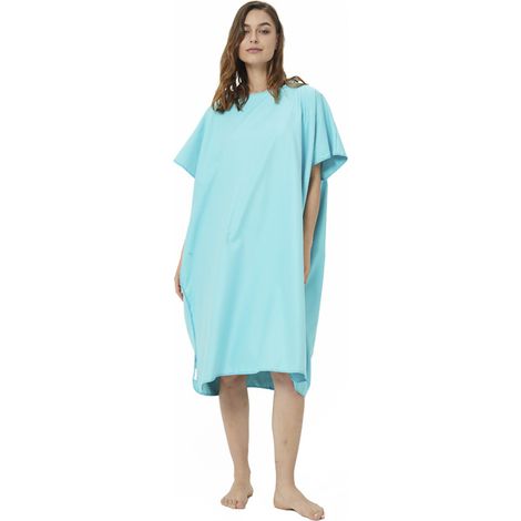 Filiyano-Poncho de surf bleu TIFF pour femmes et hommes - Poncho de bain, Poncho de plage (1/4)