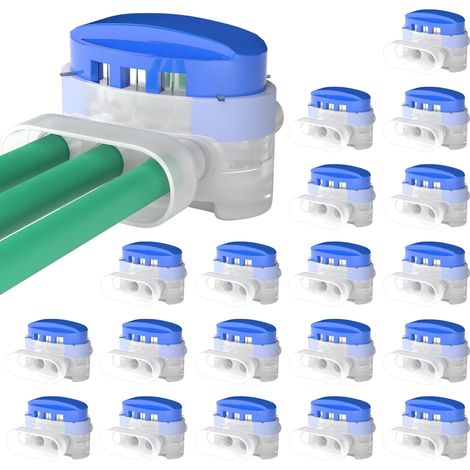 20x Kabel-Verbinder Mähroboter Reparatur Schnellverbinder Wasserdicht