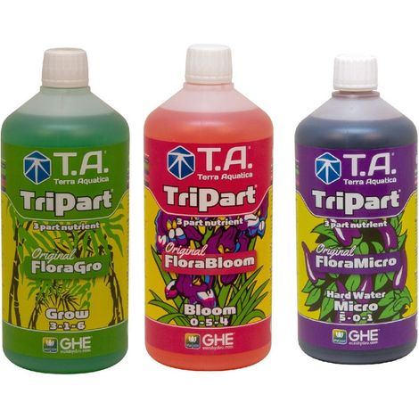Starter kit TRIPART eau dure en litre - Terra Aquatica