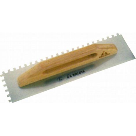 FPLUS bellota llana dentada 5875-10 , Llana dentada Bellota 5875-10 600x480 mm peine 10x10 mm.          Acero flexible de alta calidad y resistencia. Hojas barnizadas para evitar l