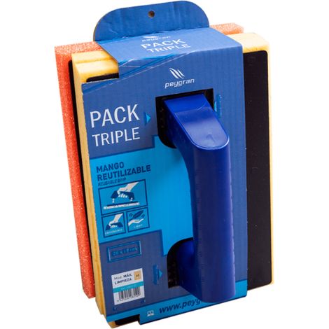 Pack triple talocha limpieza Peygran (1/4)